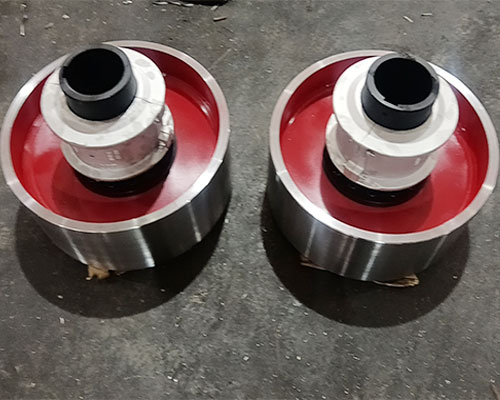 带制动轮蛇形弹簧联轴器